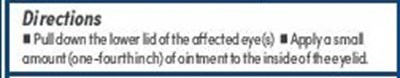 Directions (Optase Hylo Night Box   Dosage)